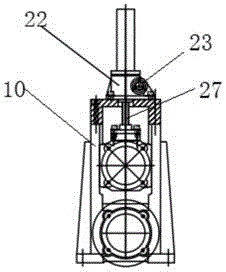 Roller cleaning mechanism of template cleaning machine