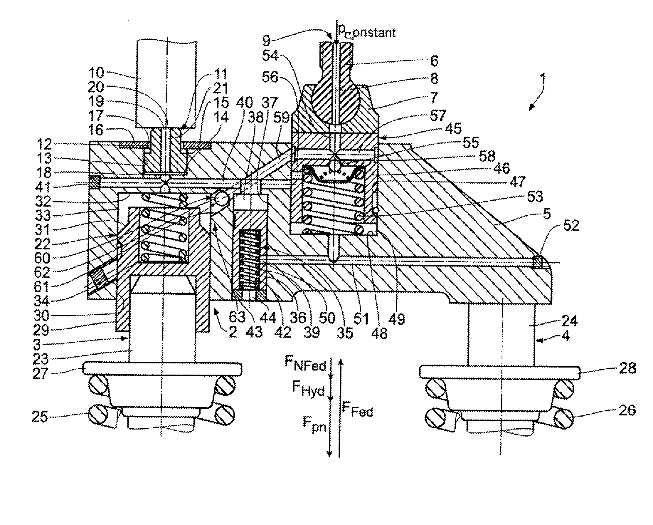 Internal Combustion Engine Having an Engine Brake Device