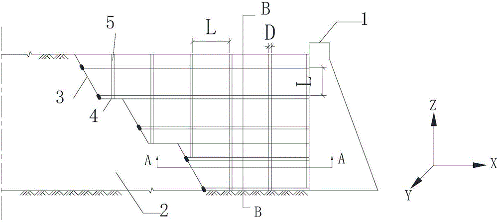 Filling method for unreinforced light soil abutment back