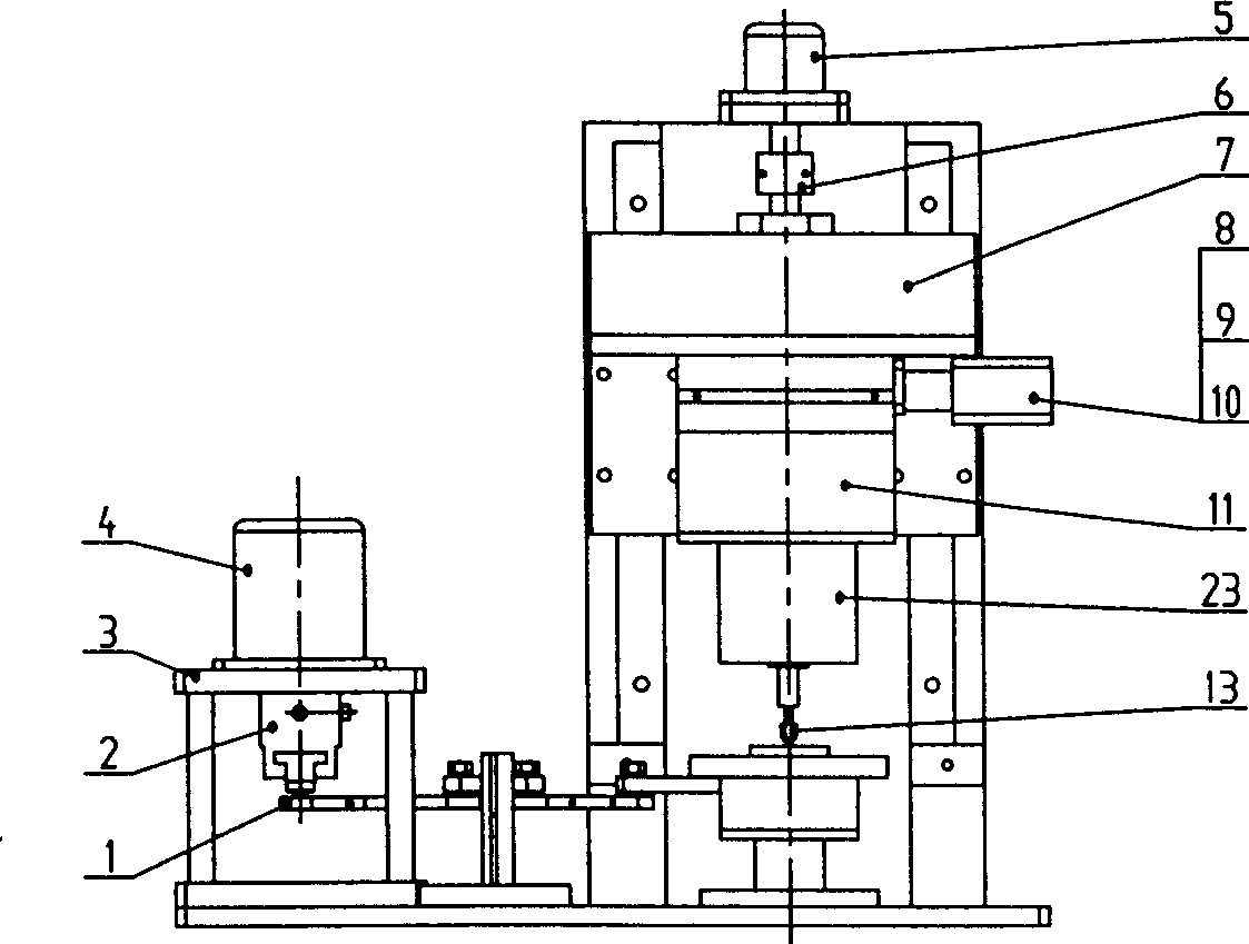 Multifunctional micro friction wear testing machine