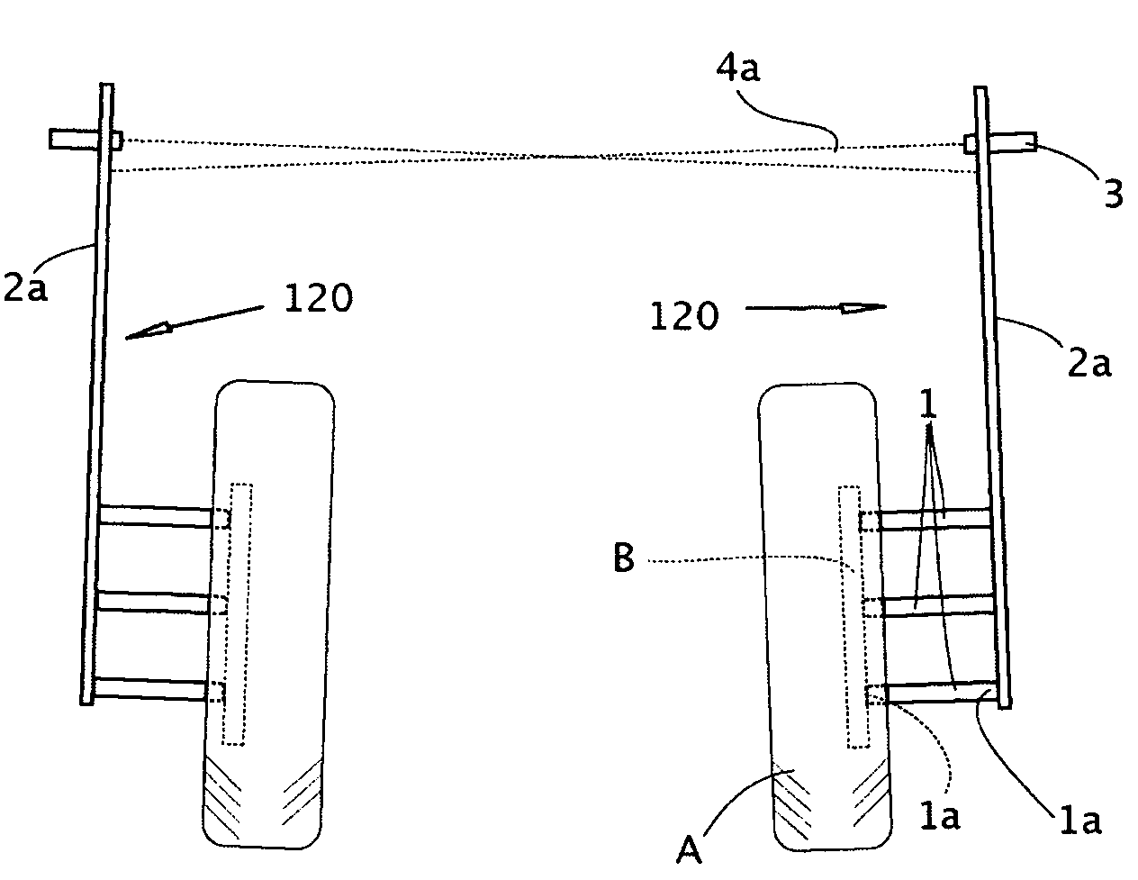 Wheel alignment gauge