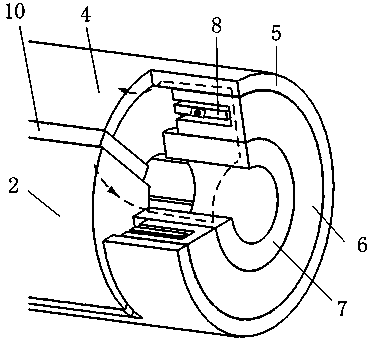 Rotor circuit double-ended excitation type hybrid excitation electrical machine