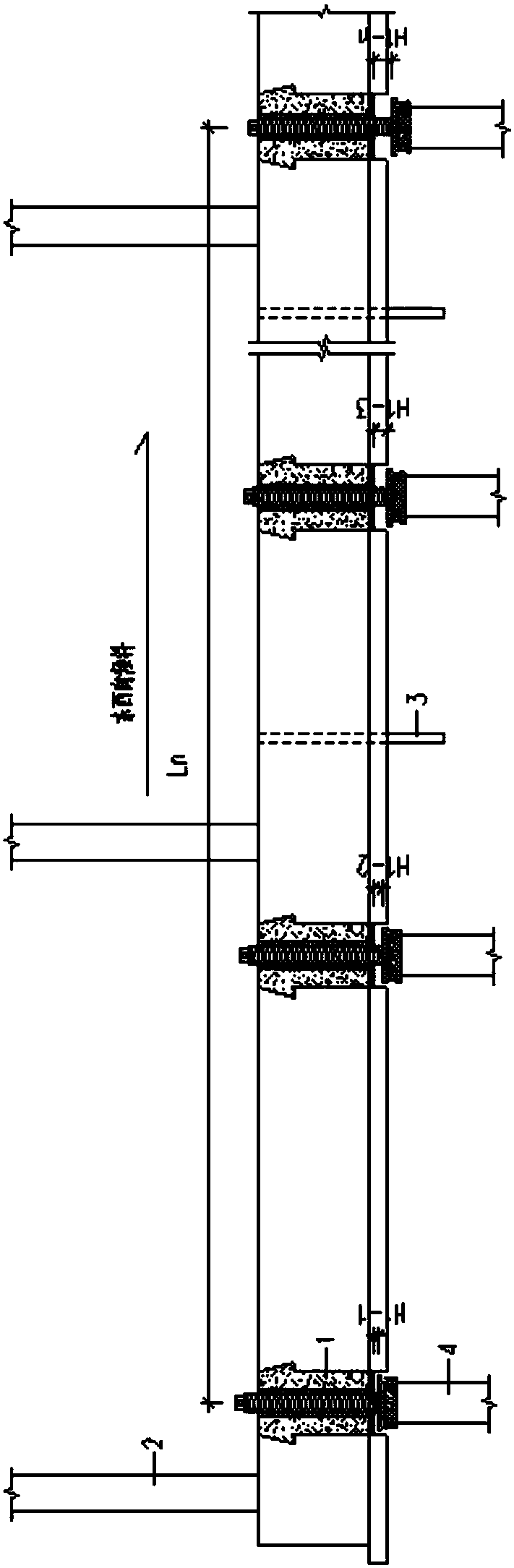 A method of building deflection correction and reinforcement based on anchor static pressure pile sealing technology