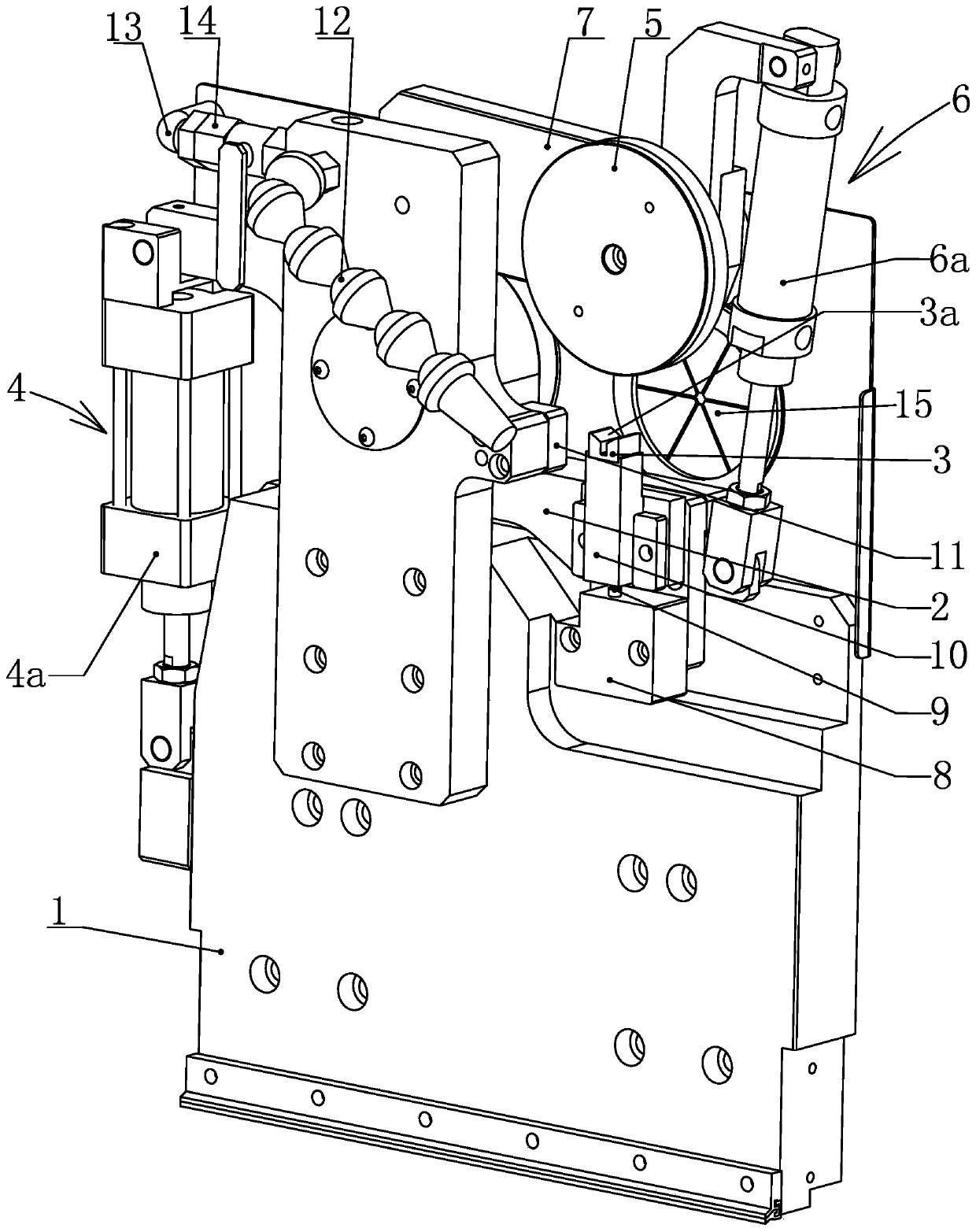 A floating support assembly