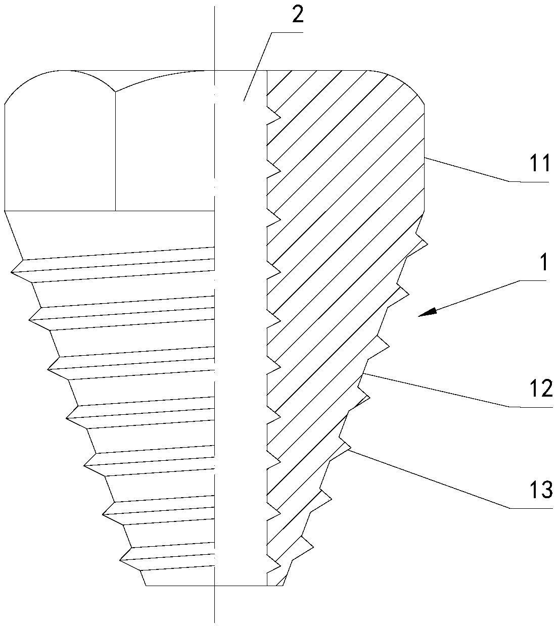 Anti-friction nut