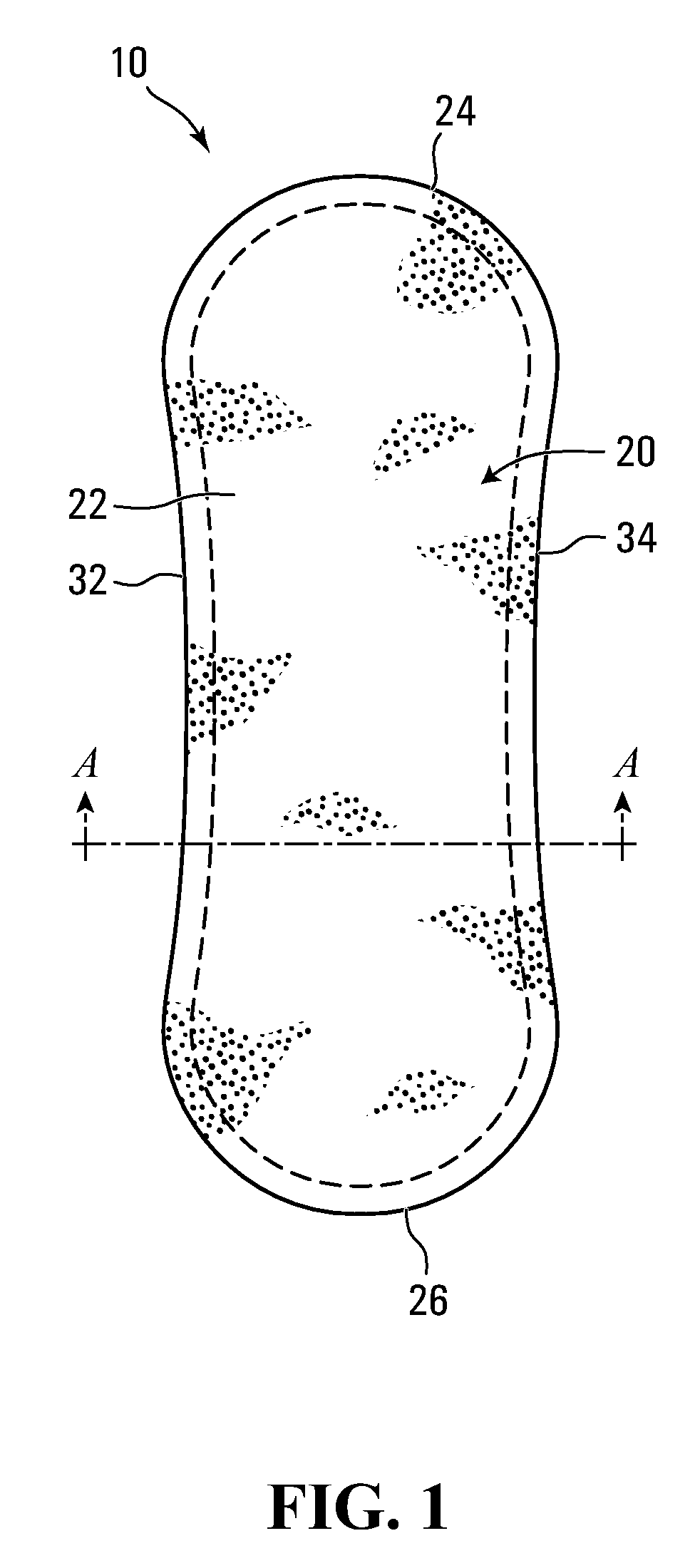 Rolled disposable absorbent article