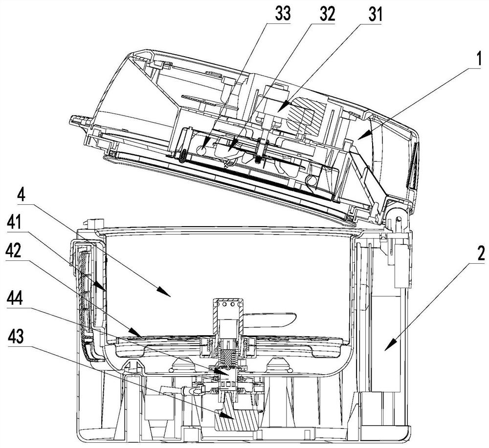 Soup food material processing method of air fryer