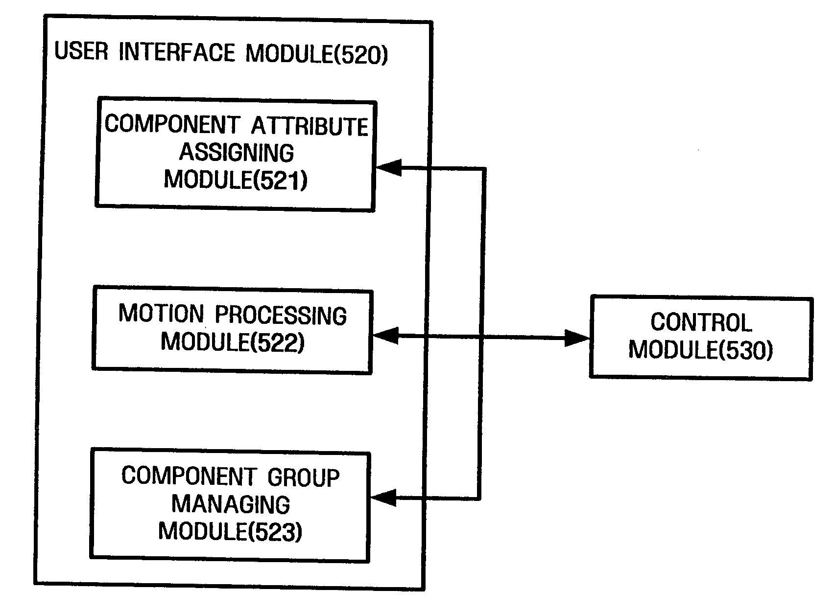 Three-dimensional motion graphic user interface and method and apparatus for providing the same