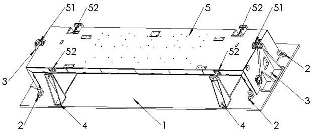 Autoclaved aerated concrete equipment mould box turnover shaft and crank arm shaft seat positioning tool