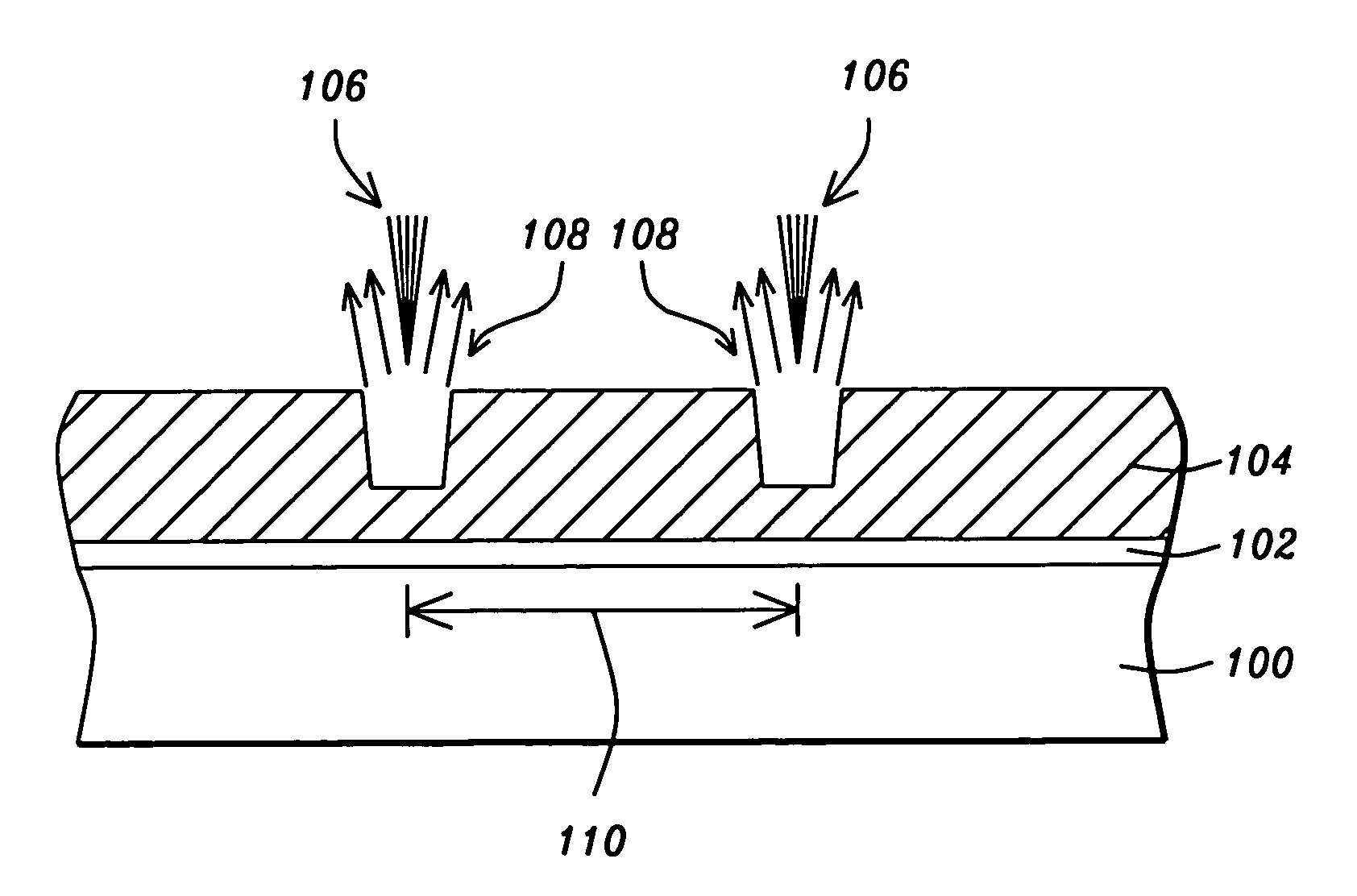 Calibration standard for critical dimension verification of sub-tenth micron integrated circuit technology