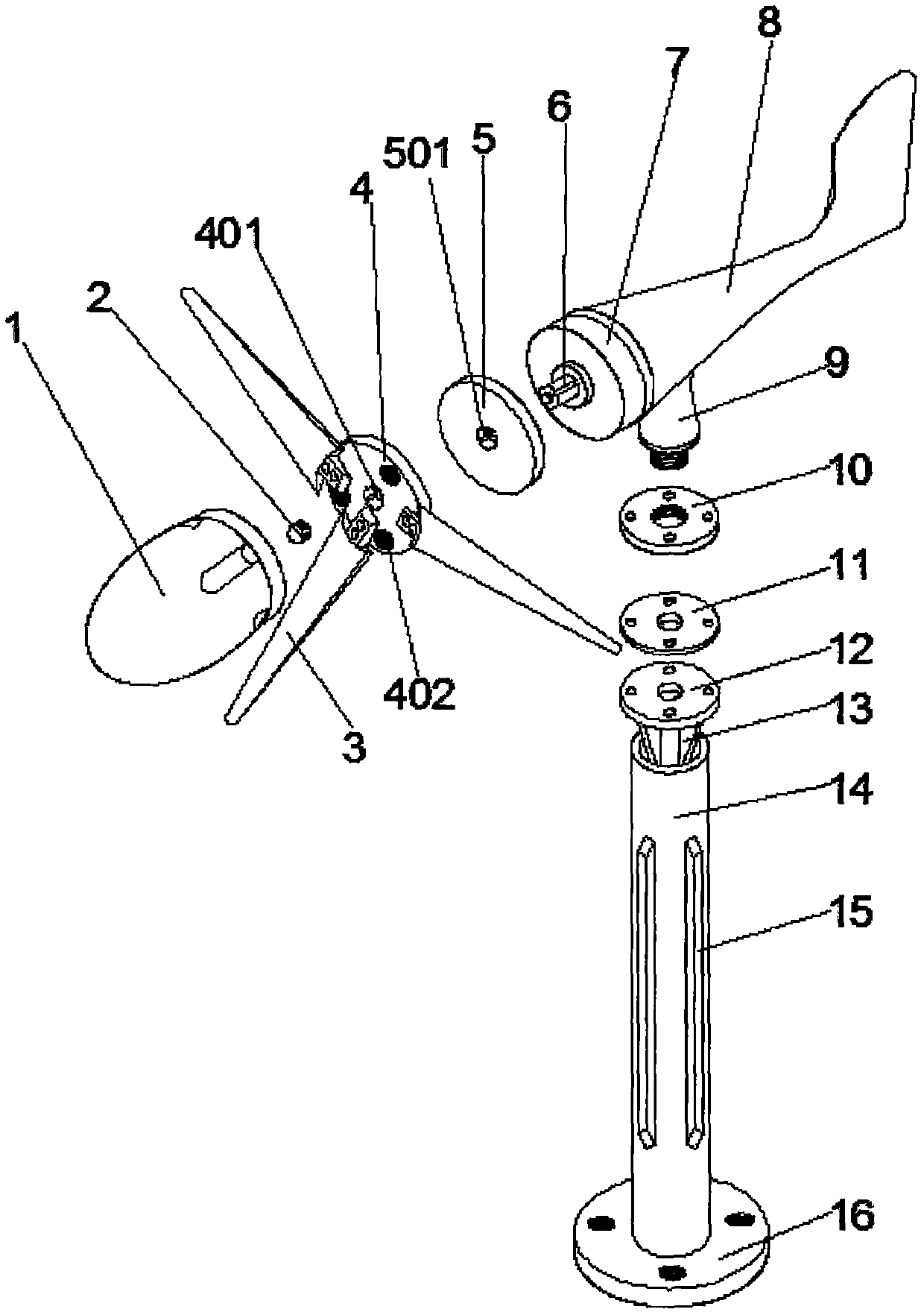 Wind power generation device