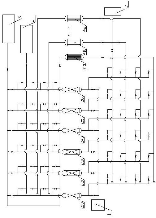 Temperature swing adsorption gas purification device