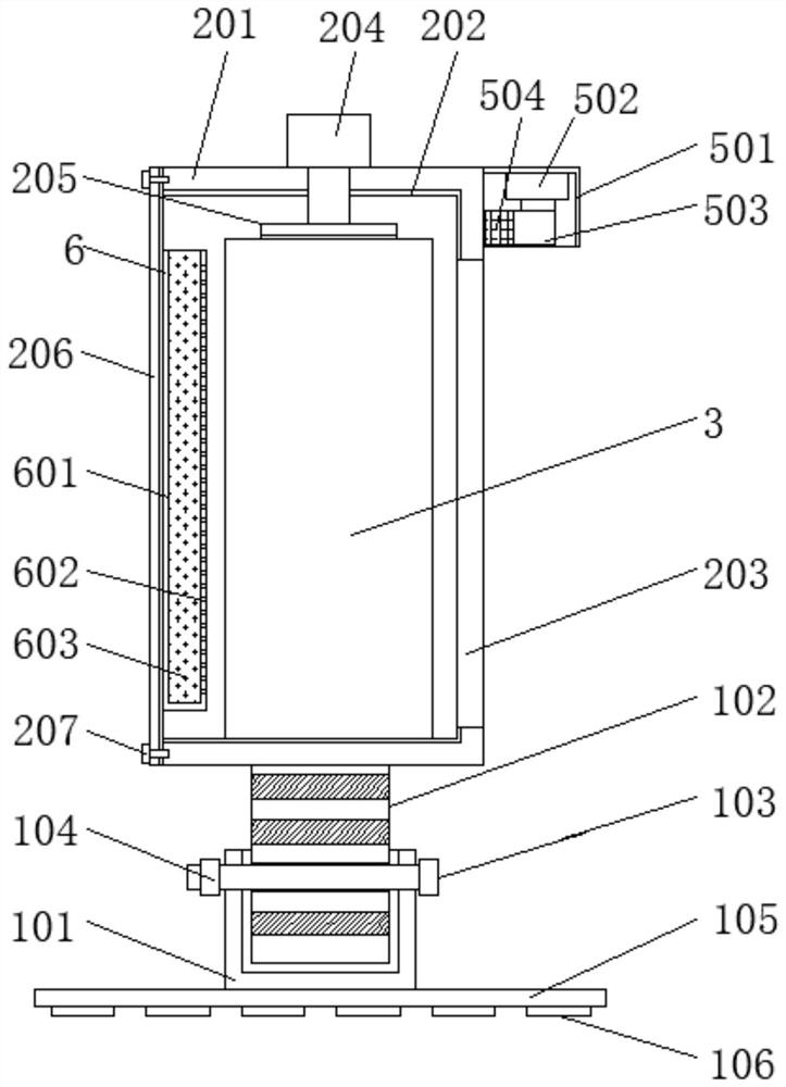 An intrinsically safe display with an explosion-proof device