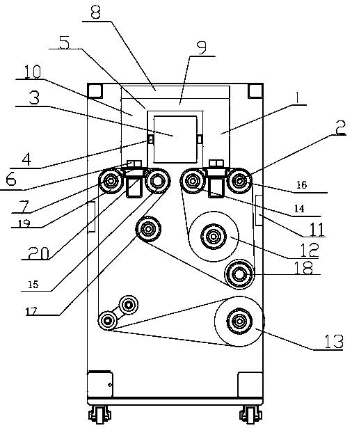 Double-nozzle integrated digital double-sided inkjet printer and inkjet printing method thereof