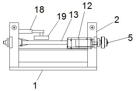 A water tank filter conveyor belt for a double-sided grinder