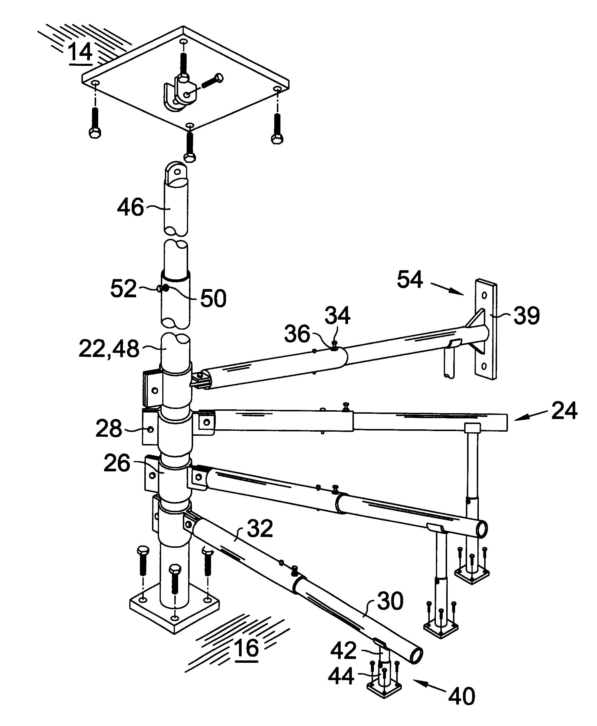 Wood bending jig