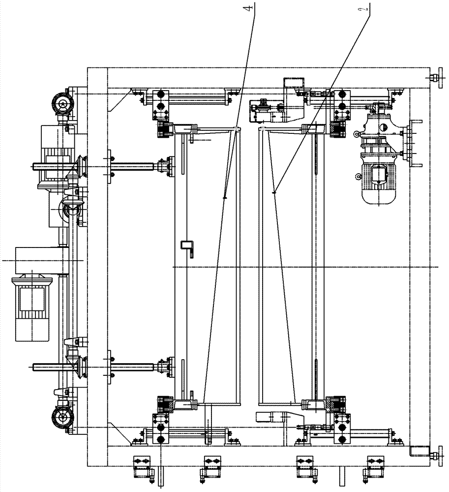 Glass-tempering cooling air grid