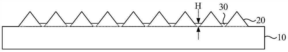 Bridge chain type patterned sapphire substrate, preparation method and LED epitaxial wafer