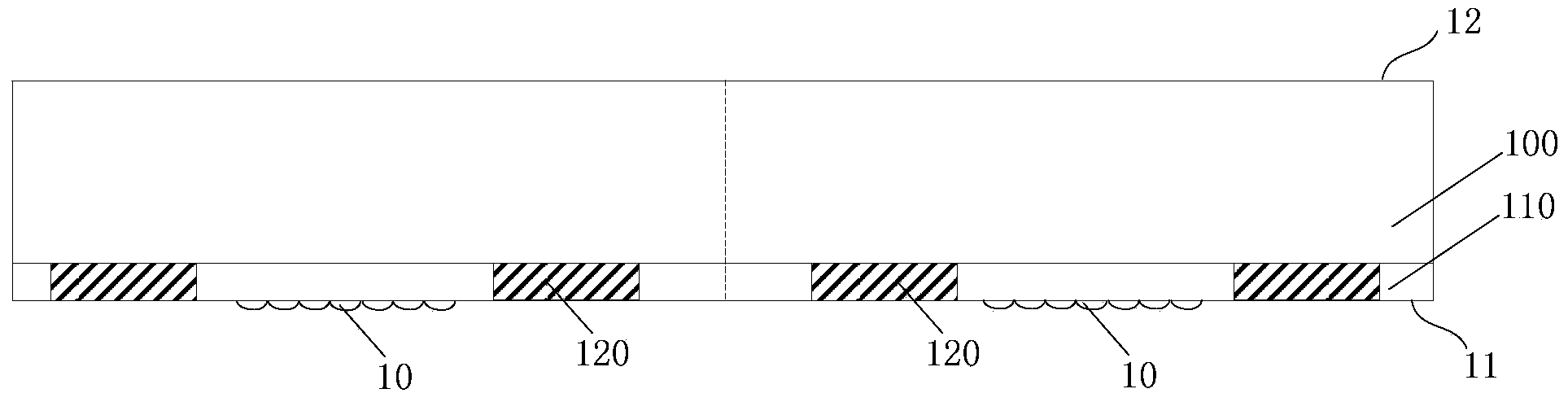 Chip packaging method and packaging structure