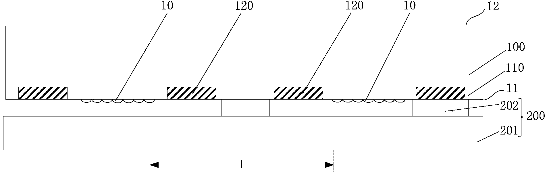 Chip packaging method and packaging structure