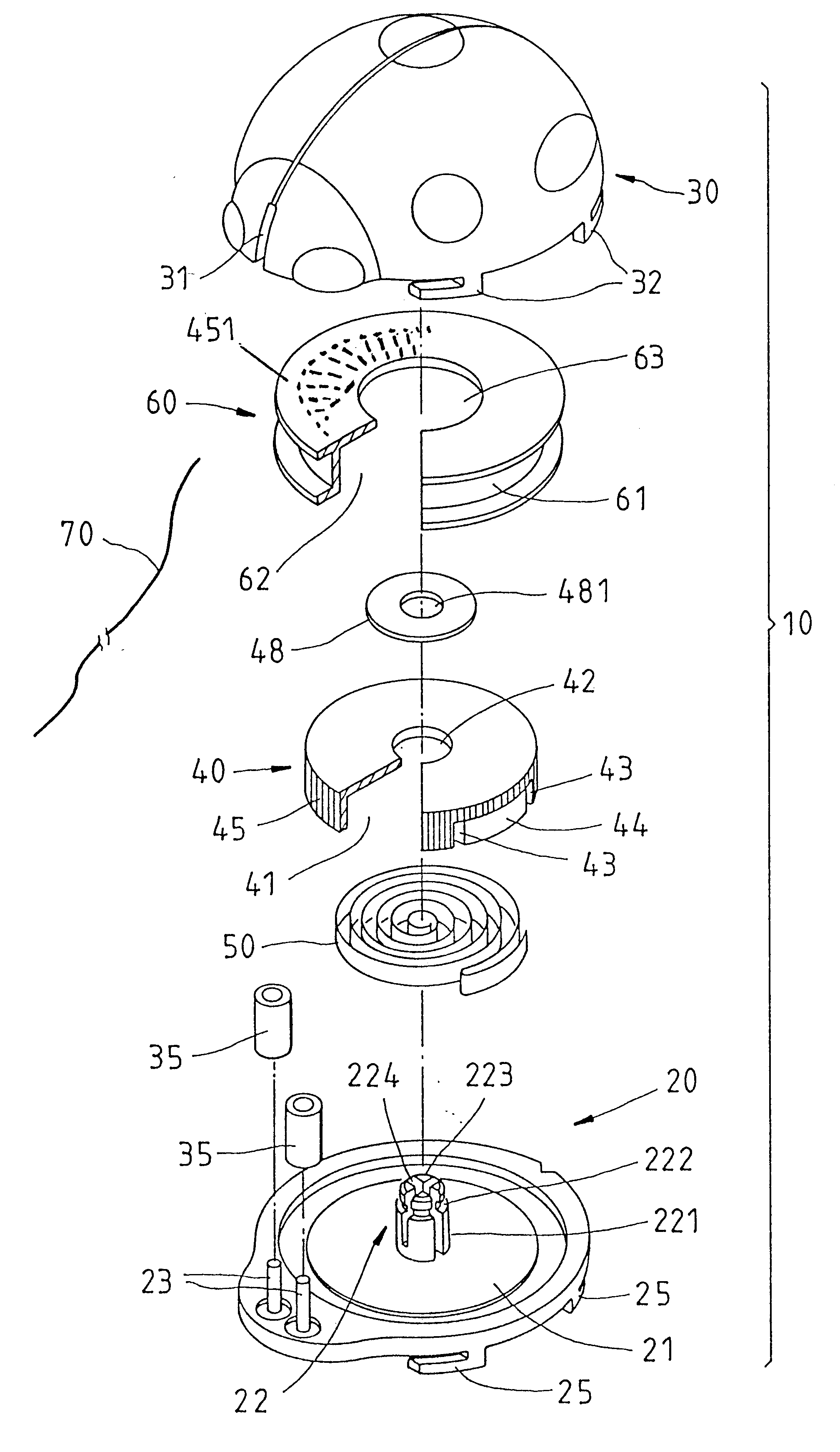 Cord controller of exercise device