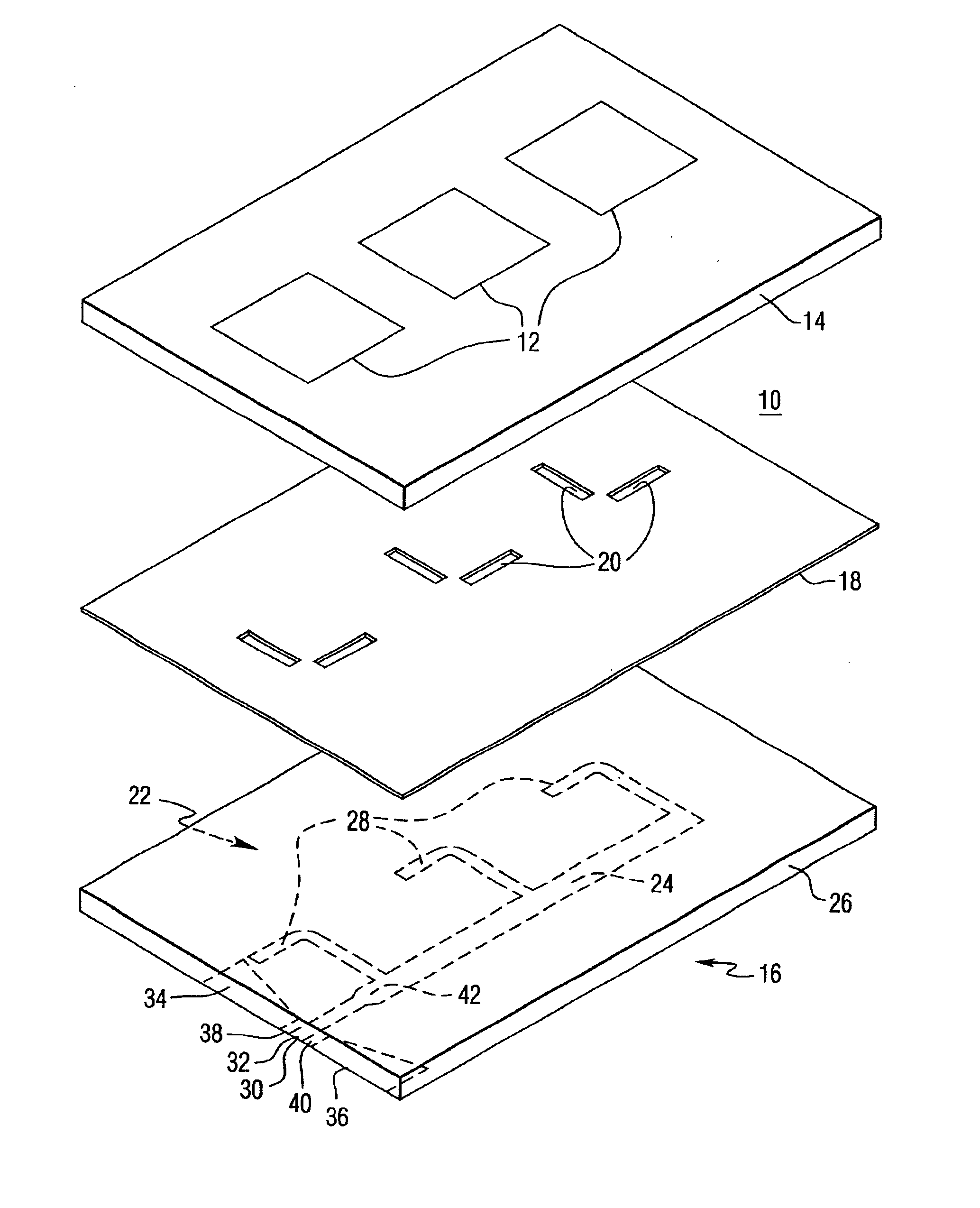 Serially-fed phased array antennas with dielectric phase shifters