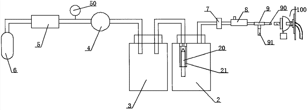 Sputum suction device