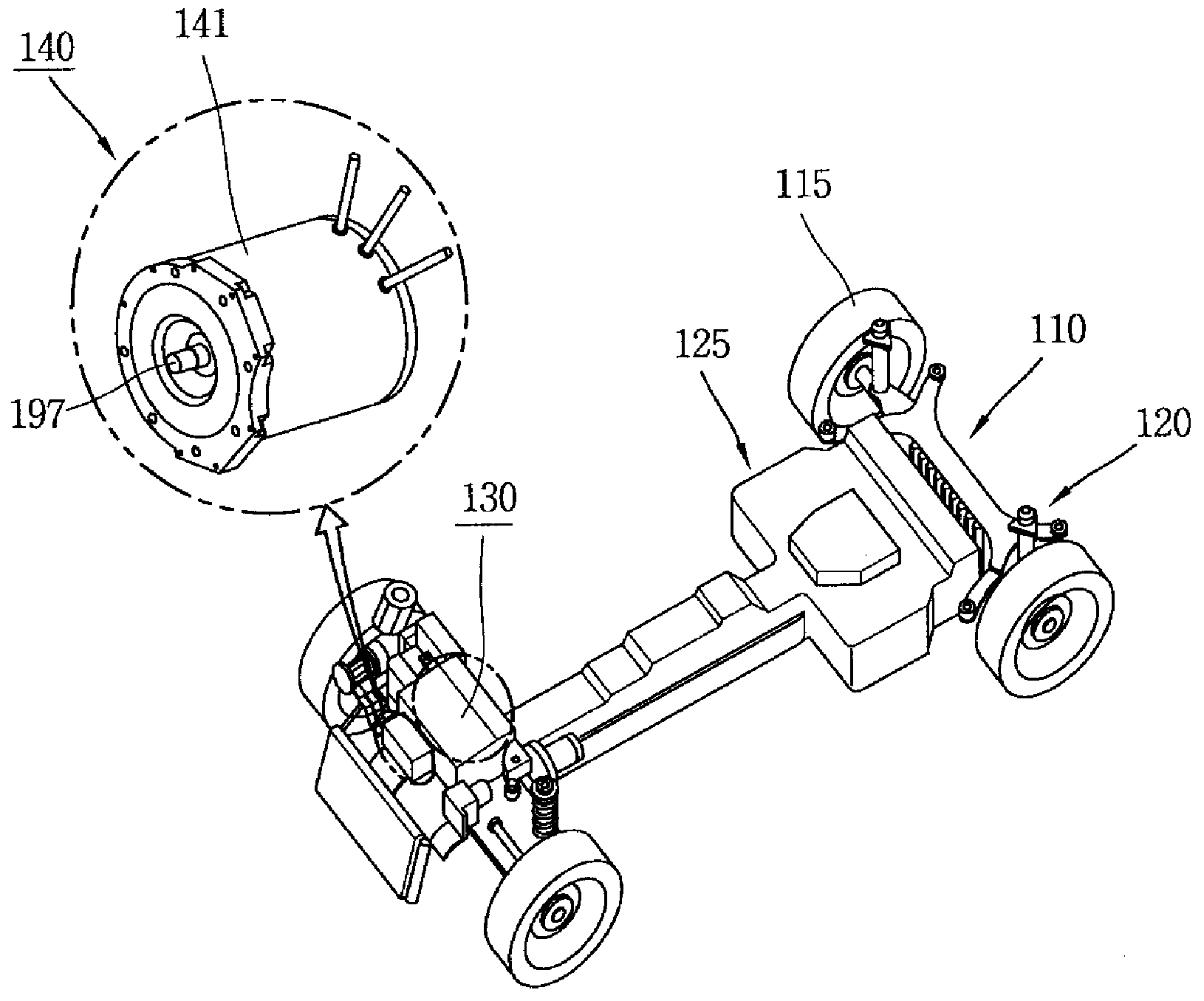 Stator of electric machine, electric motor provided with same, and electric vehicle provided with electric motor