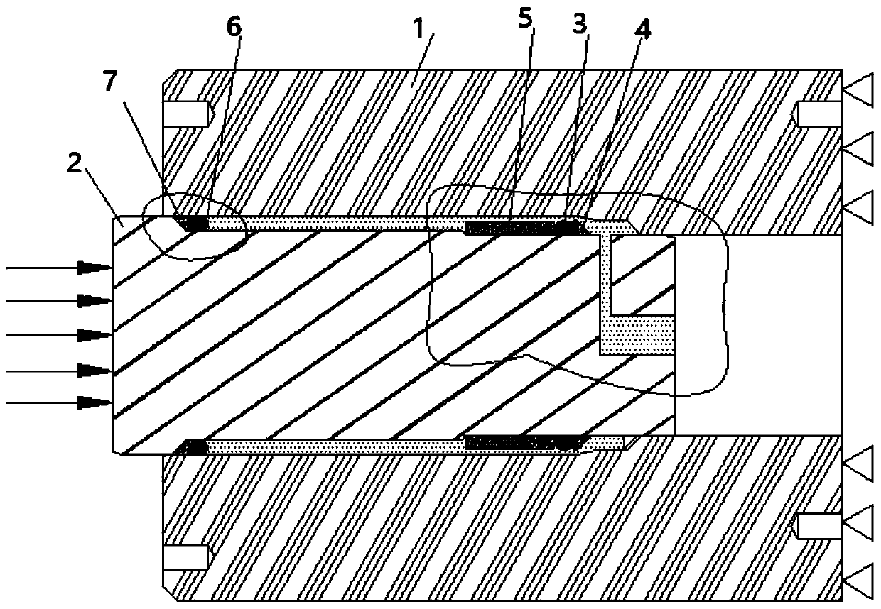 An oil injection device for an ultra-high pressure vessel