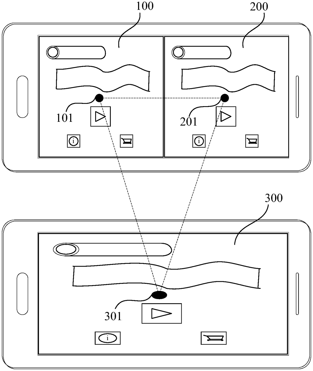 Virtual reality application control method and device and electronic equipment