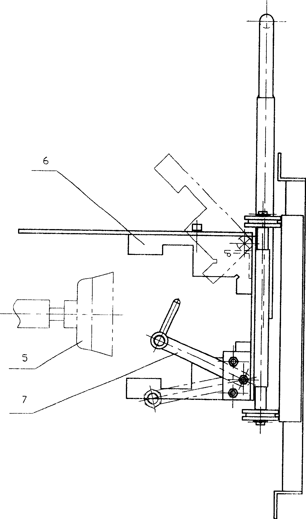 A burr remover for cylinder lid surfaces