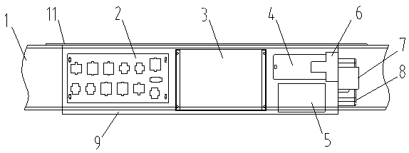 Elevator car roof maintenance box