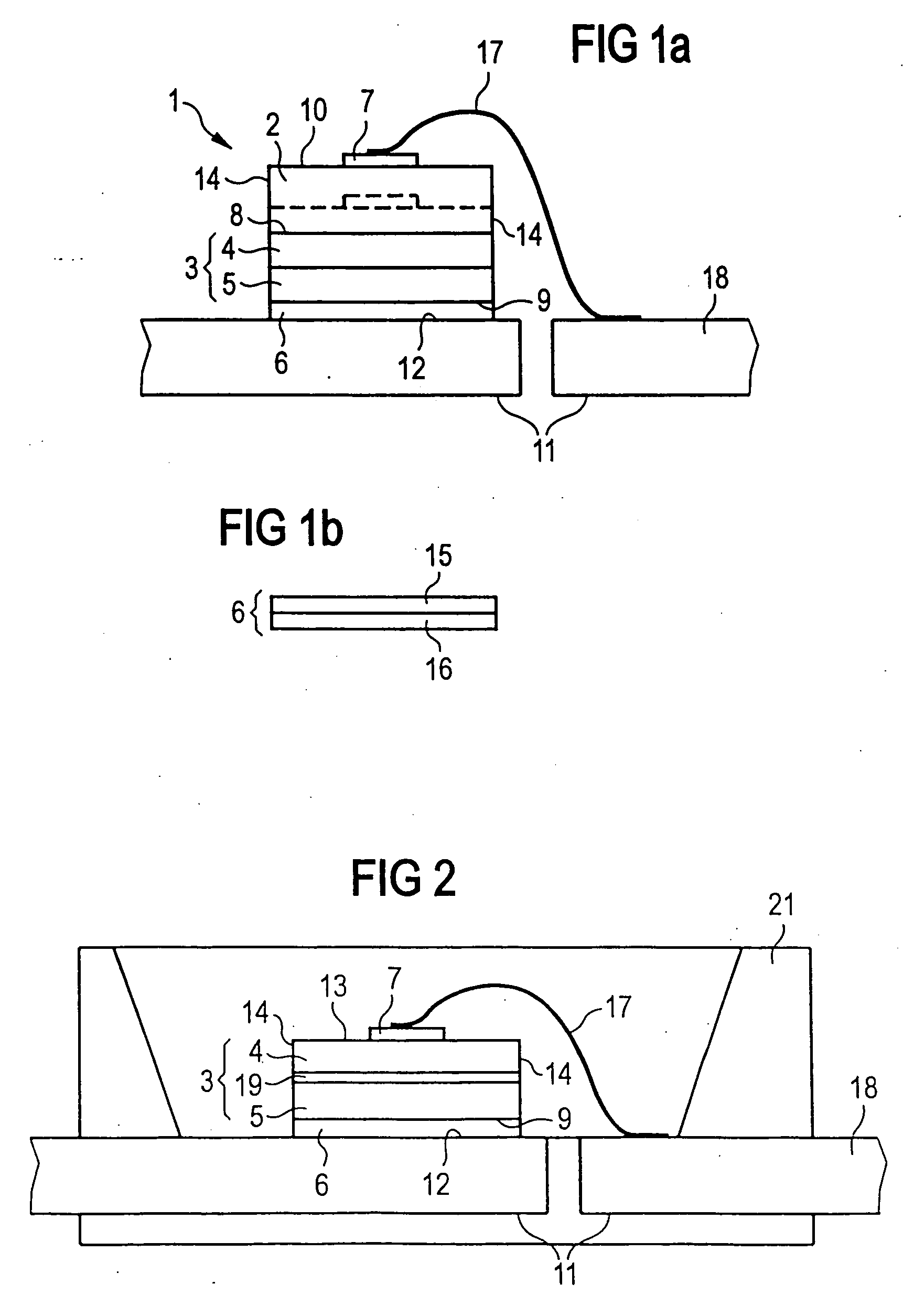 GaN-based light emitting-diode chip and a method for producing same