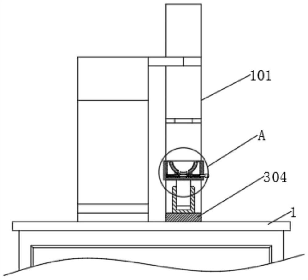 Butt welding machine connecting rod clamp