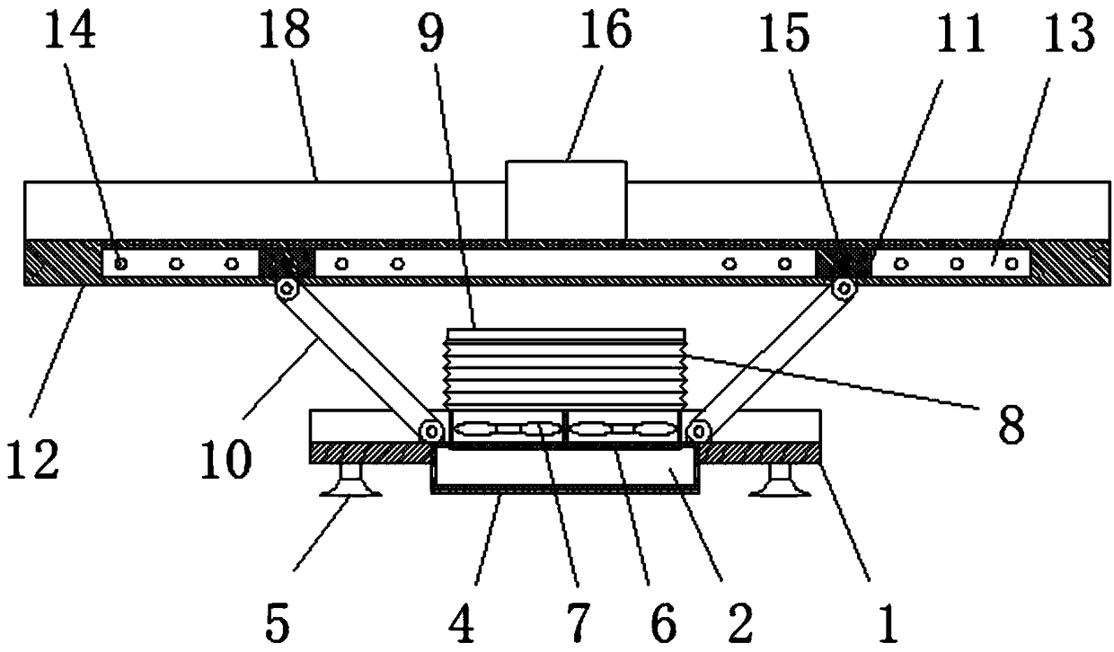 Fixing frame for computer display screen and with functions of space saving and dust removing