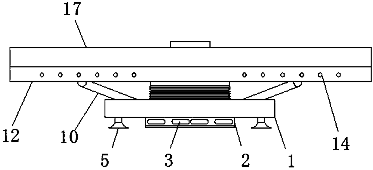 Fixing frame for computer display screen and with functions of space saving and dust removing