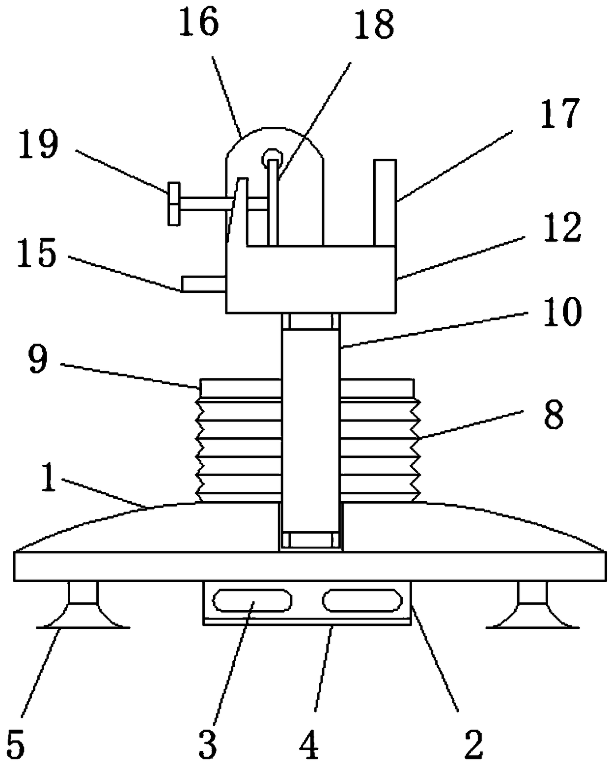 Fixing frame for computer display screen and with functions of space saving and dust removing