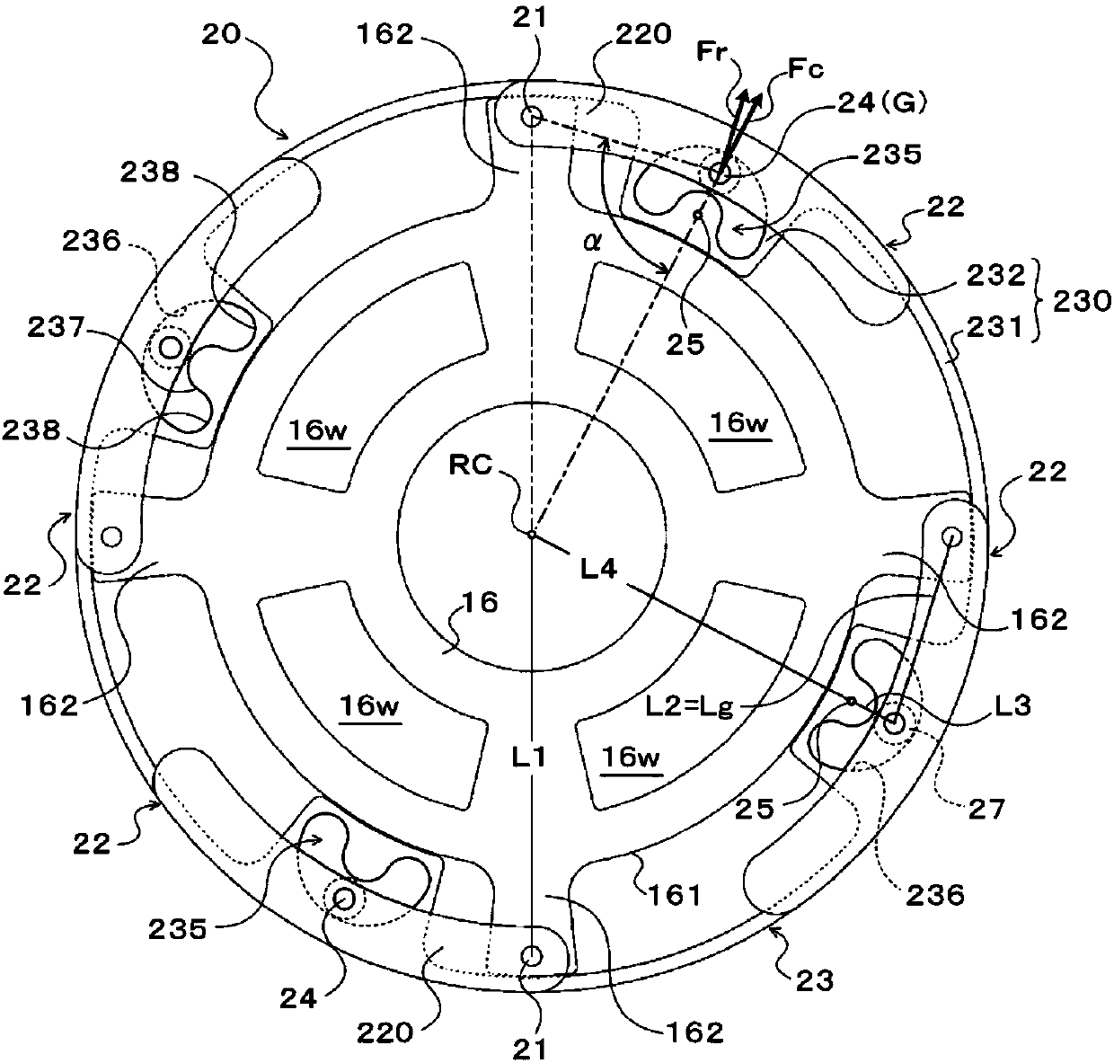 Vibration damping device