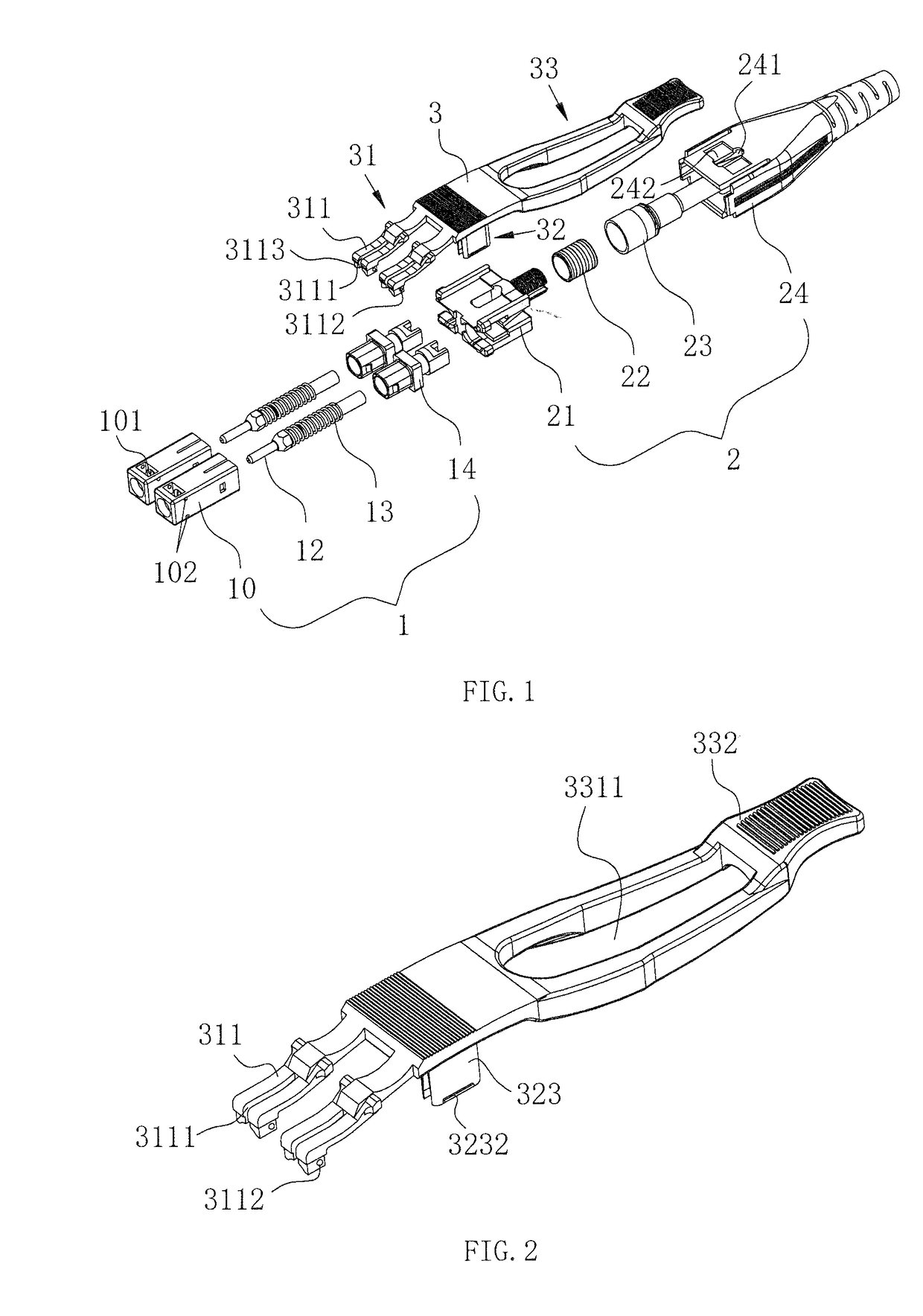 Lucent Connector Typed Duplex Connector