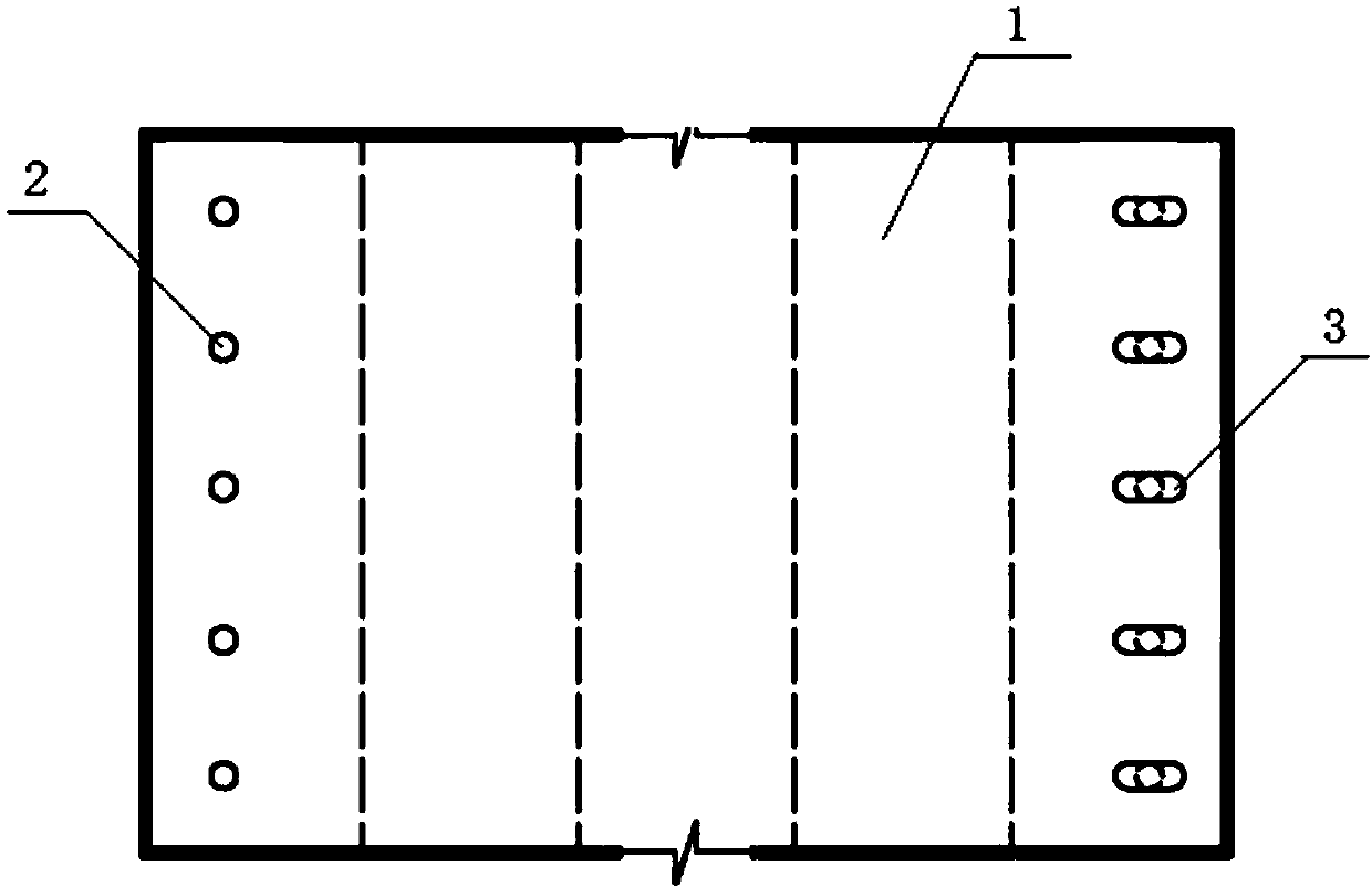 Mounting method for bridge closure segment wavy steel web