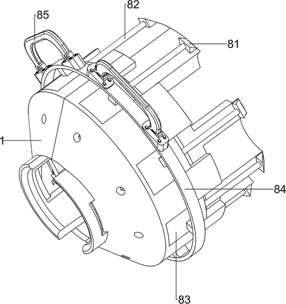 Multifunctional hand muscle burn treatment device for medical burn department