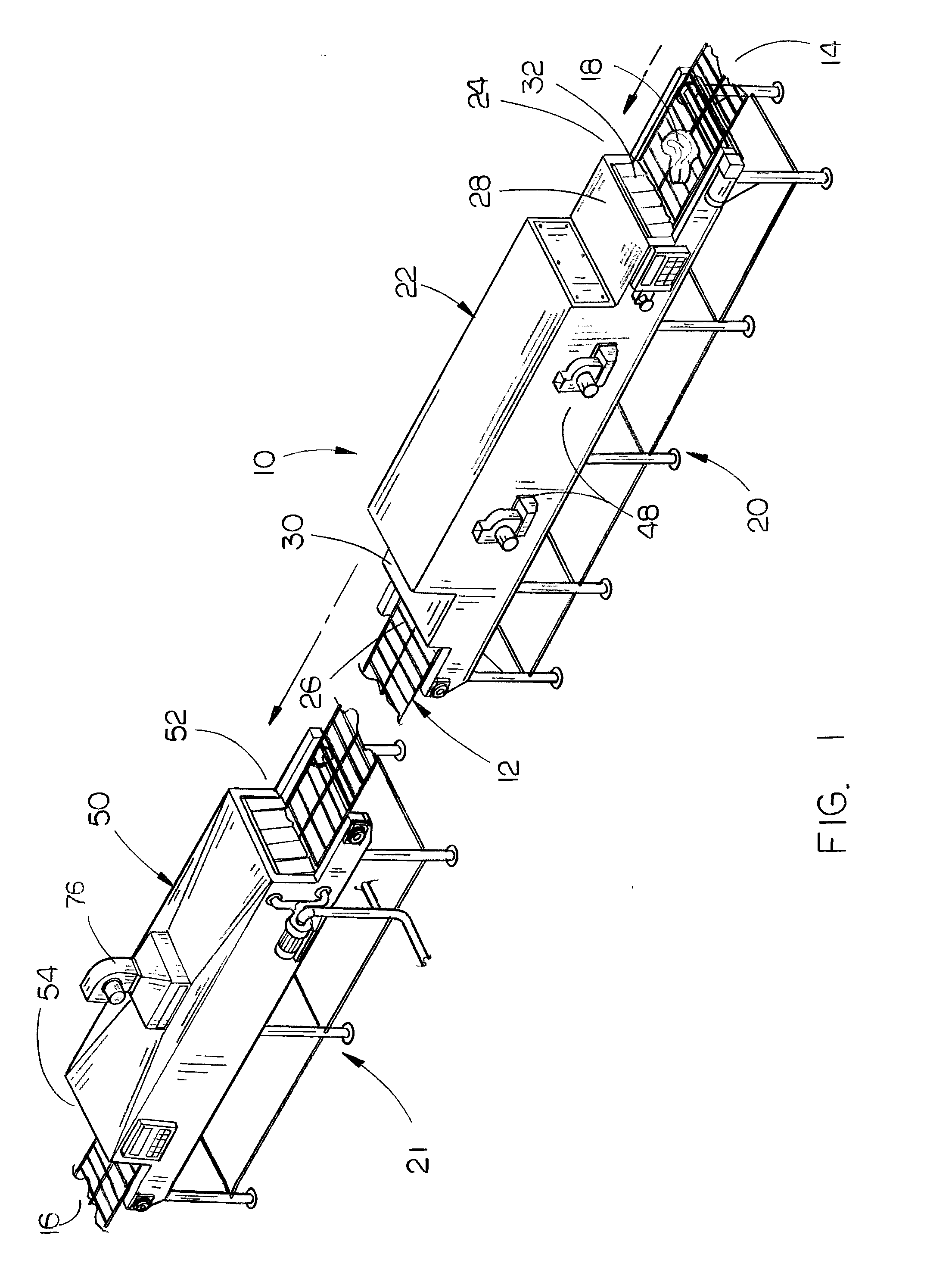 Method and means for extending the shelf life of food products