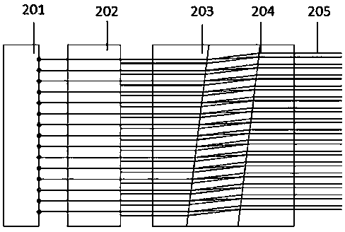 Efficient wide-temperature semiconductor array pump intra-cavity frequency doubling solid laser