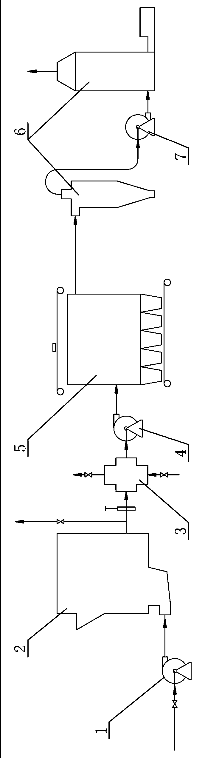 Safe and energy-saving environmental coal drying system