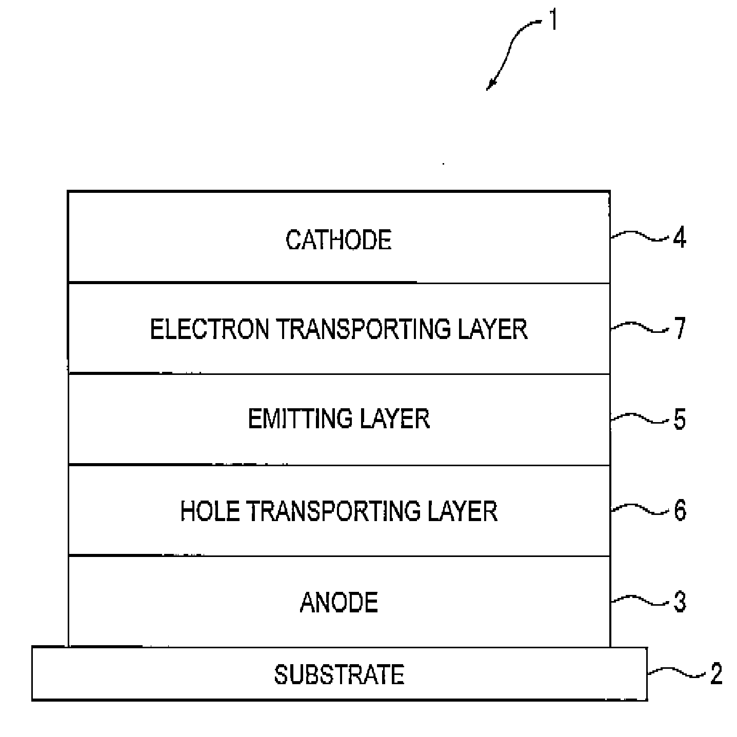 Diaminopyrene derivative and organic el device using the same