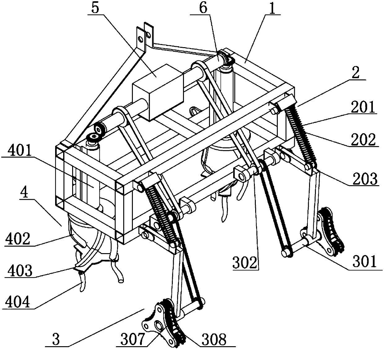 Beet vine cutting machine