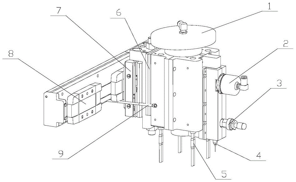 A spin-coating device for coating a solid molten substance on a wafer surface