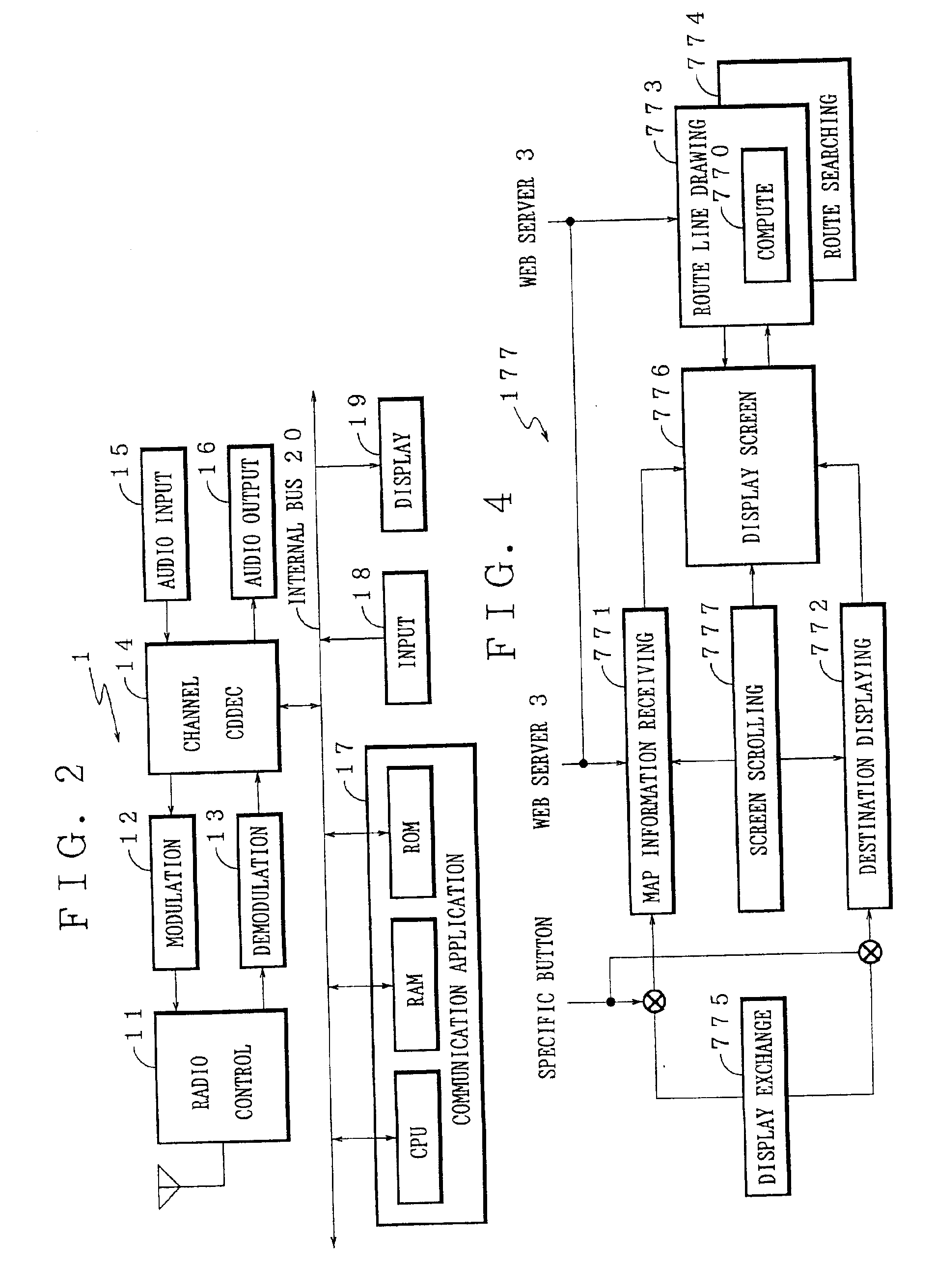 Navigation terminal device and navigation method