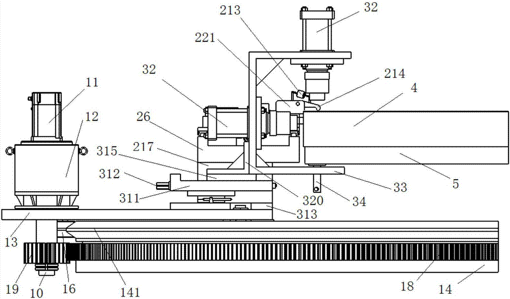 Bidirectional correcting device for incomplete circular-arc-shaped workpiece