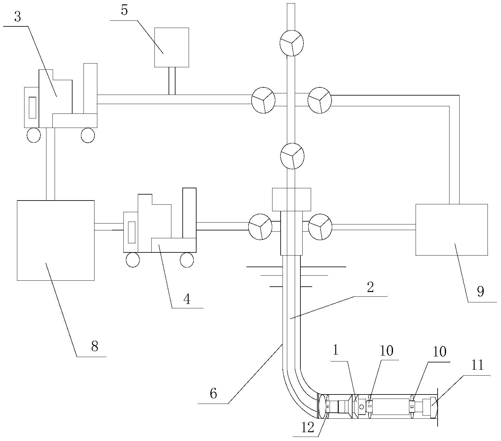 Oil and gas well filling sand control method and equipment